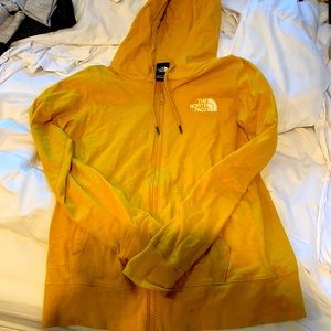 North Face size medium, light weight zip up hoodie